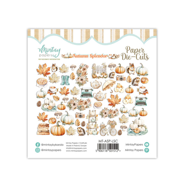 Mintay Papers - Autumn Splendor - Ephemera - die cuts