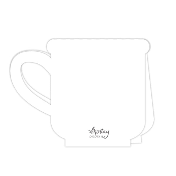 Mintay Basic - Card Base - Kortpakke - Mug White