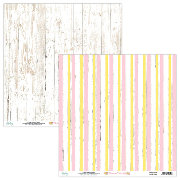 Mintay Papers  - Blossom Serenity - Paper Pack  - 12 x 12"