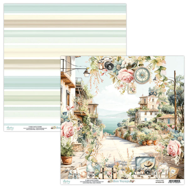 Mintay Papers - Bon Voyage - Paper Pack - 12 x 12"