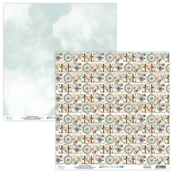 Mintay Papers - Bon Voyage - Paper Pack - 12 x 12"