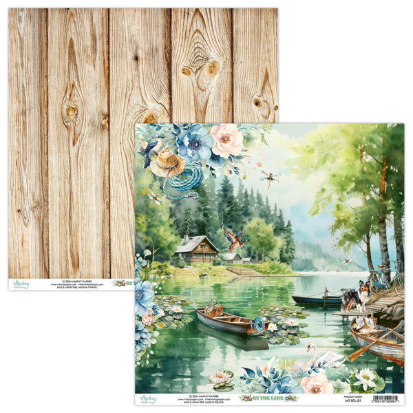 Mintay Papers  - By the lake - Paper Pack  - 12 x 12"