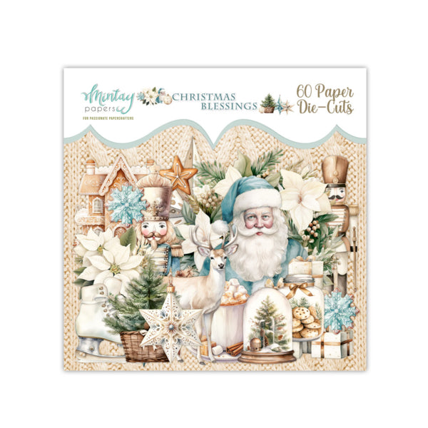 Mintay Papers -  Christmas Blessings- Ephemera - die cuts