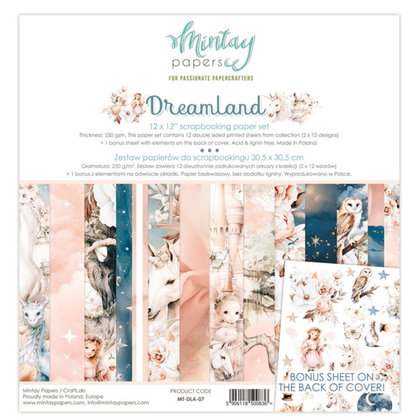Mintay Papers - Dreamland - Paper Pack  - 12 x 12"