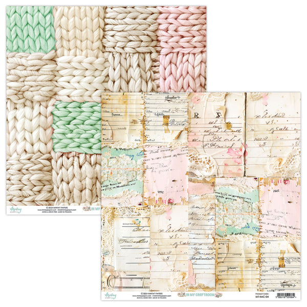 Mintay Papers - In my Craftroom - Paper Pad -  6 x 6"