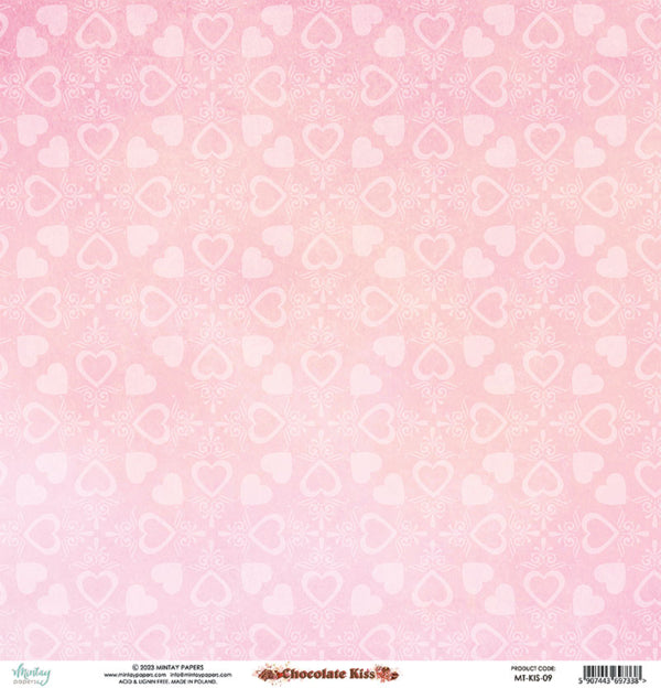 Mintay Papers -  Chocolate Kiss  -  09 - 12x12"
