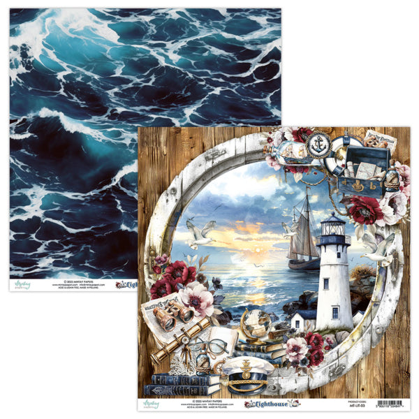 Mintay Papers - Lighthouse - Paper Pack - 12 x 12"