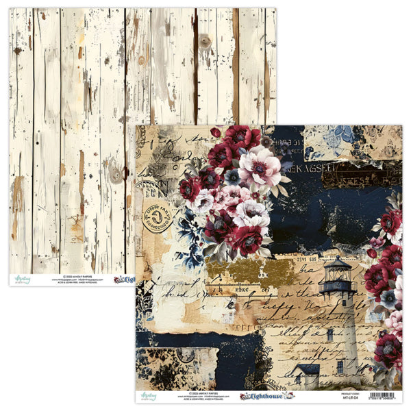 Mintay Papers - Lighthouse - Paper Pack - 12 x 12"