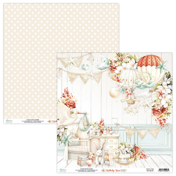 Mintay Papers  - Lullaby Lane - Paper Pack  - 12 x 12"