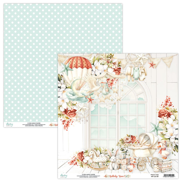 Mintay Papers  - Lullaby Lane - Paper Pack  - 12 x 12"