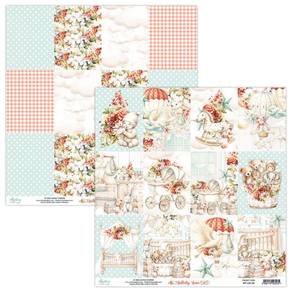 Mintay Papers  - Lullaby Lane - Paper Pack  - 12 x 12"