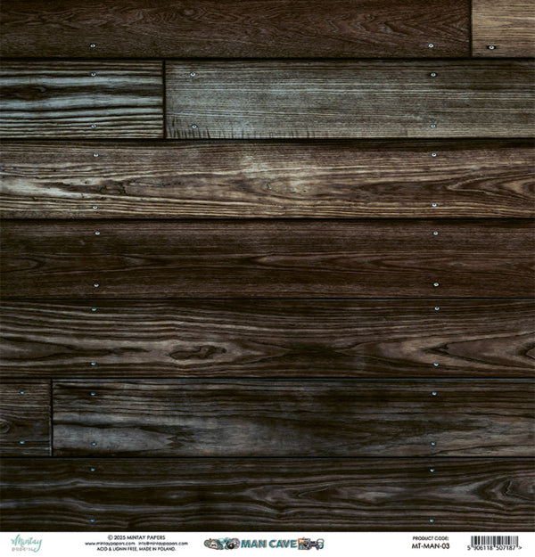 Mintay Papers - Man Cave - 03 - 12x12"