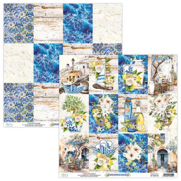 Mintay Papers - Mediterranean Heaven - Paper Pack  - 12 x 12"