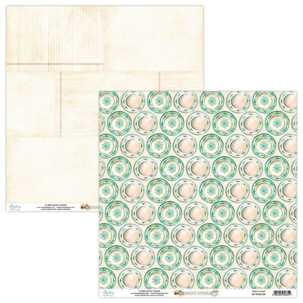 Mintay Papers - Nana's Kitchen - Paper Pack  - 12 x 12"