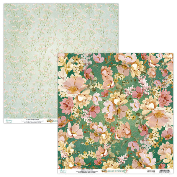 Mintay Papers - Nana's Kitchen - Paper Pack  - 12 x 12"