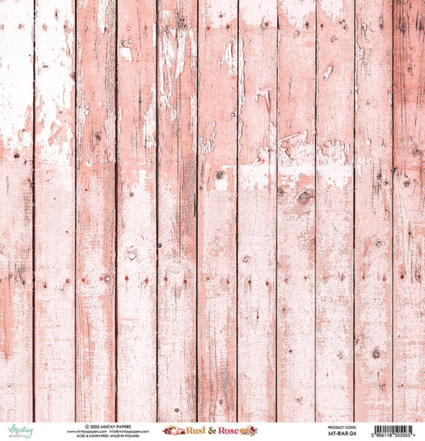 Mintay Papers - Rust & Love - Paper Pack - 12 x 12"
