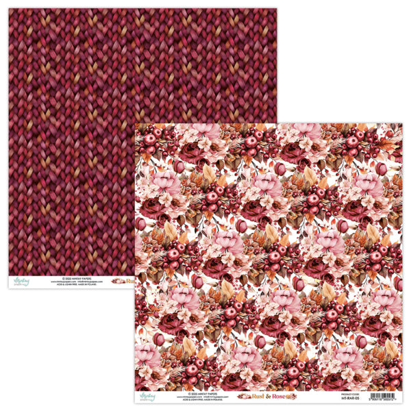 Mintay Papers - Rust & Love - Paper Pack - 12 x 12"