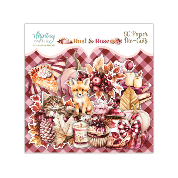 Mintay Papers - Rust & Rose - Ephemera - Die cuts