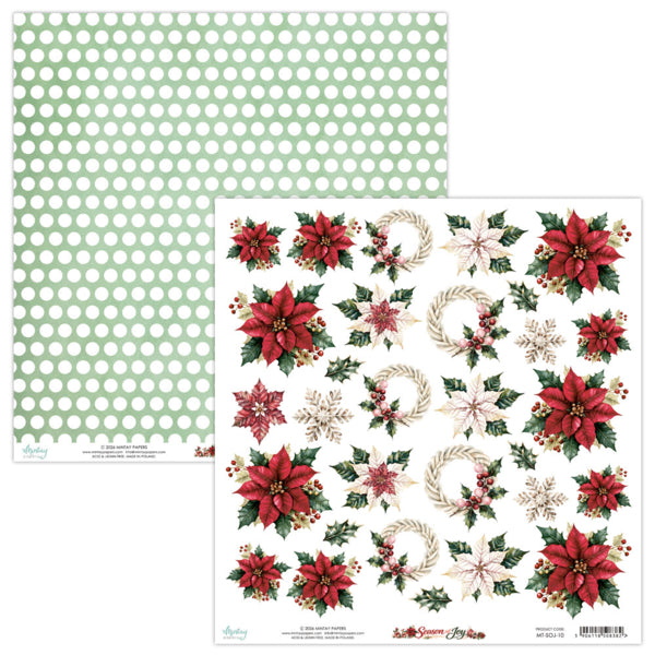 Mintay Papers - Season of Joy - Flora - 10 - 12x12"
