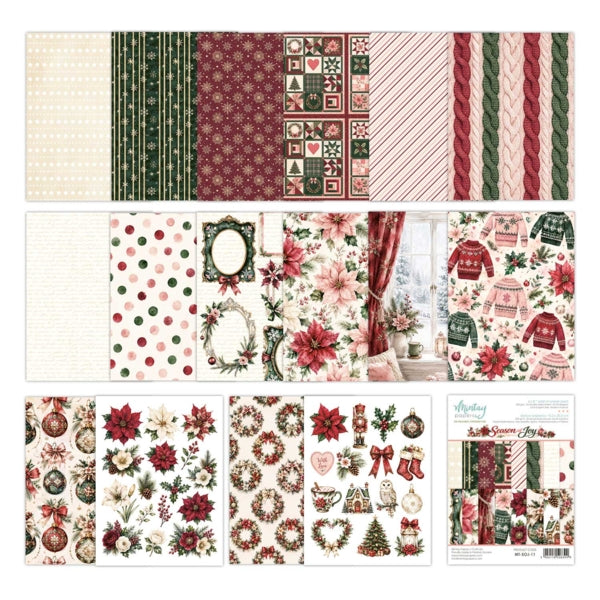 Mintay Papers - Season of Joy - Add On Paper Pad - 6 x 8"