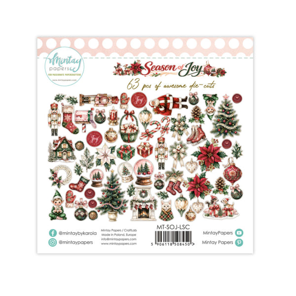 Mintay Papers - Season of Joy - Die cuts