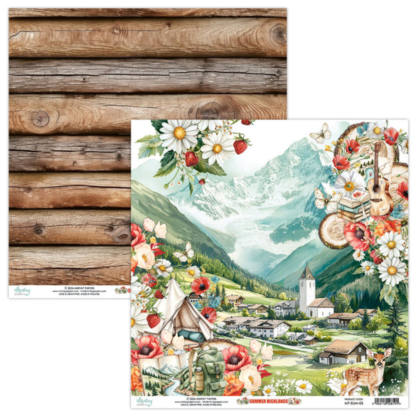 Mintay Papers - Summer Highlands - 03 - 12x12"