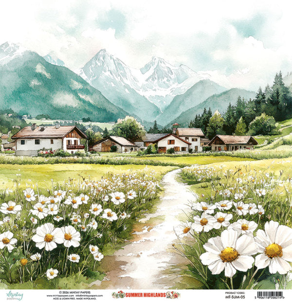 Mintay Papers - Summer Highlands - 05 - 12x12"