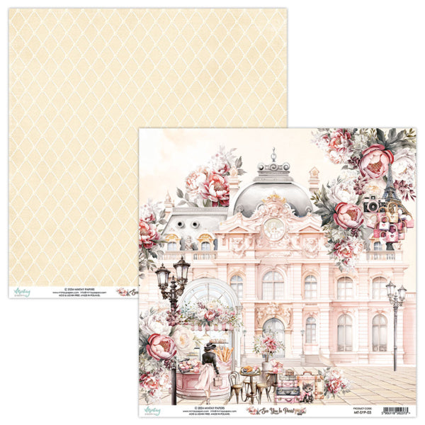 Mintay Papers - See you in Paris - Paper Pad -  6 x 6"