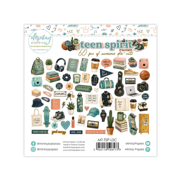 Mintay Papers - Teen Spirit - Die cuts