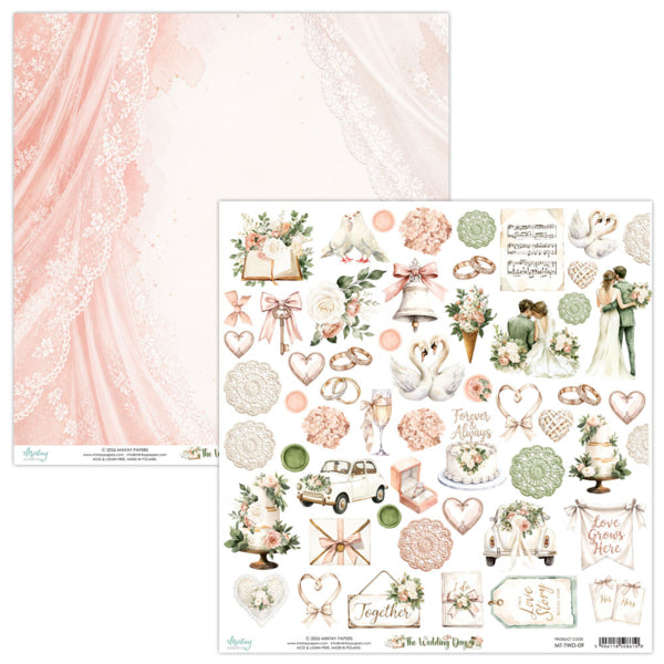 Mintay Papers - The Wedding Day - Elements - 09 - 12x12"