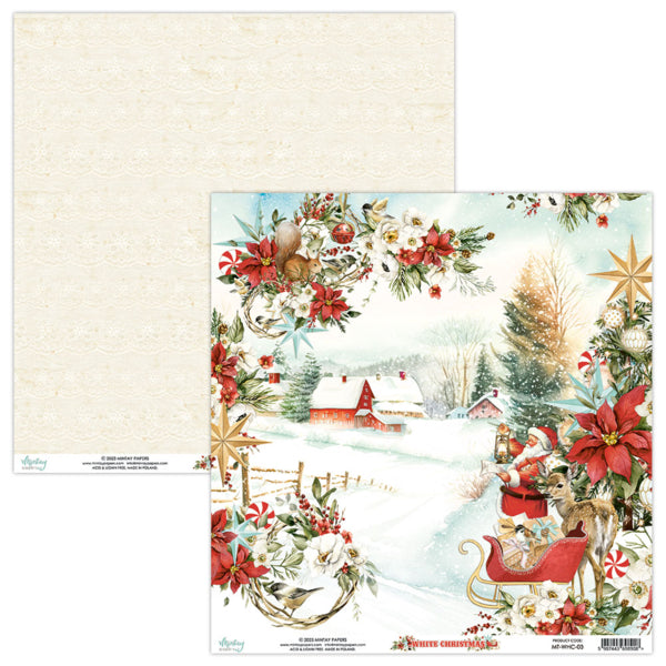 Mintay Papers - White Christmas - Paper Pad -  6 x 6"