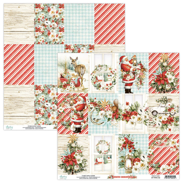 Mintay Papers - White Christmas - Paper Pad -  6 x 6"