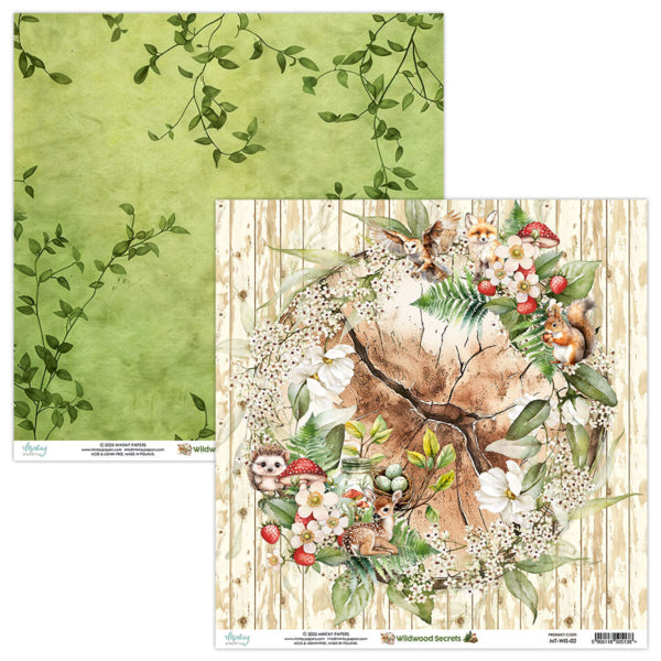Mintay Papers - Wildwood Secrets - Paper Pack - 12 x 12"