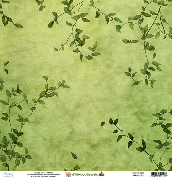 Mintay Papers - Wildwood Secrets - 02 - 12x12"