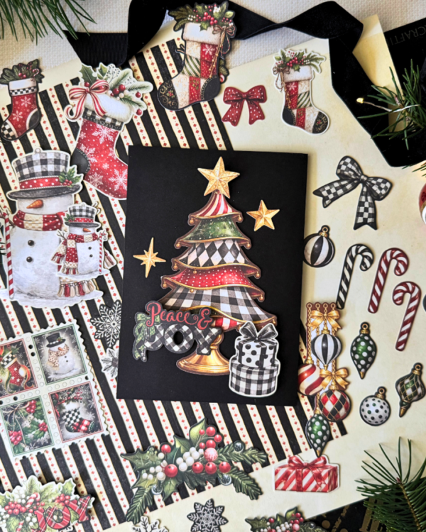 Graphic 45 - Merry-ful Greetings - Ephemera Set