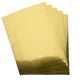 Paper Favourites - Mirror Card - Foil - Gloss - Polished Gold   A4 -5pk