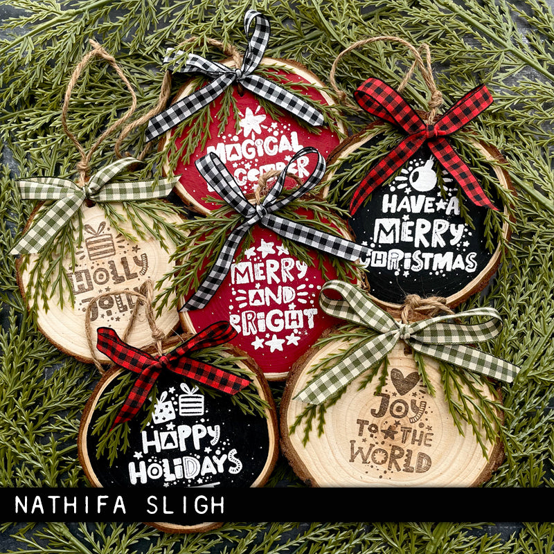 Tim Holtz Collection - Cling Stamps - Holiday Whatnots