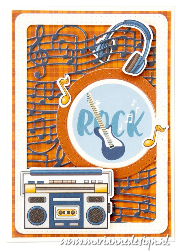 Marianne Design -  Hi Handsome - Paper Pad A4