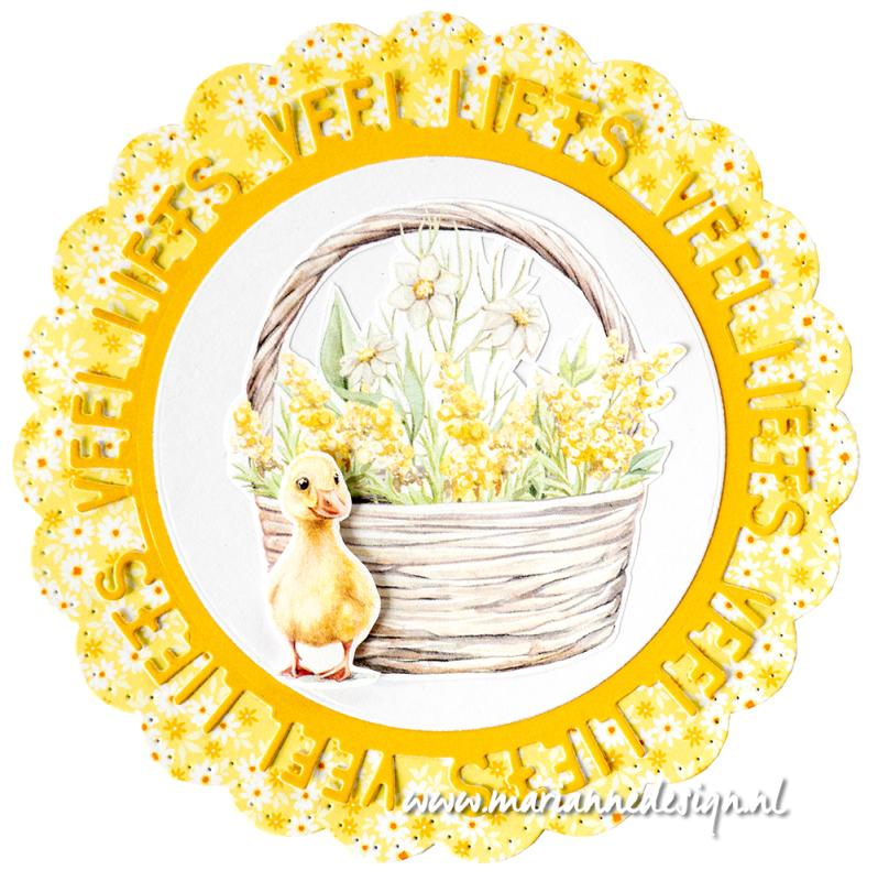 Marianne Design - Die Cuts - Ephemera - Hello Spring