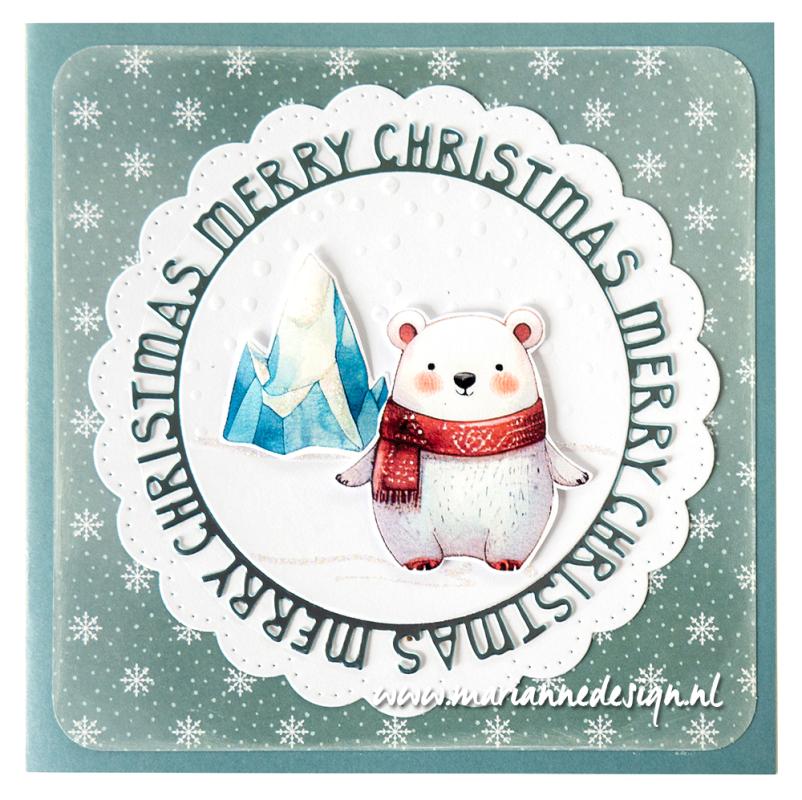 Marianne Design - Die Cuts - Ephemera - Cute Christmas