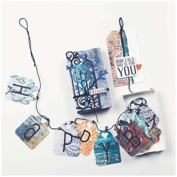 Elisabeth Craft - Rusty Weathered - Paper Pack    12 x 12"