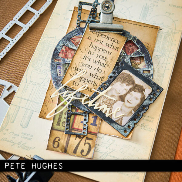 Sizzix - Tim Holtz Alterations - Thinlits - Handwritten Journey