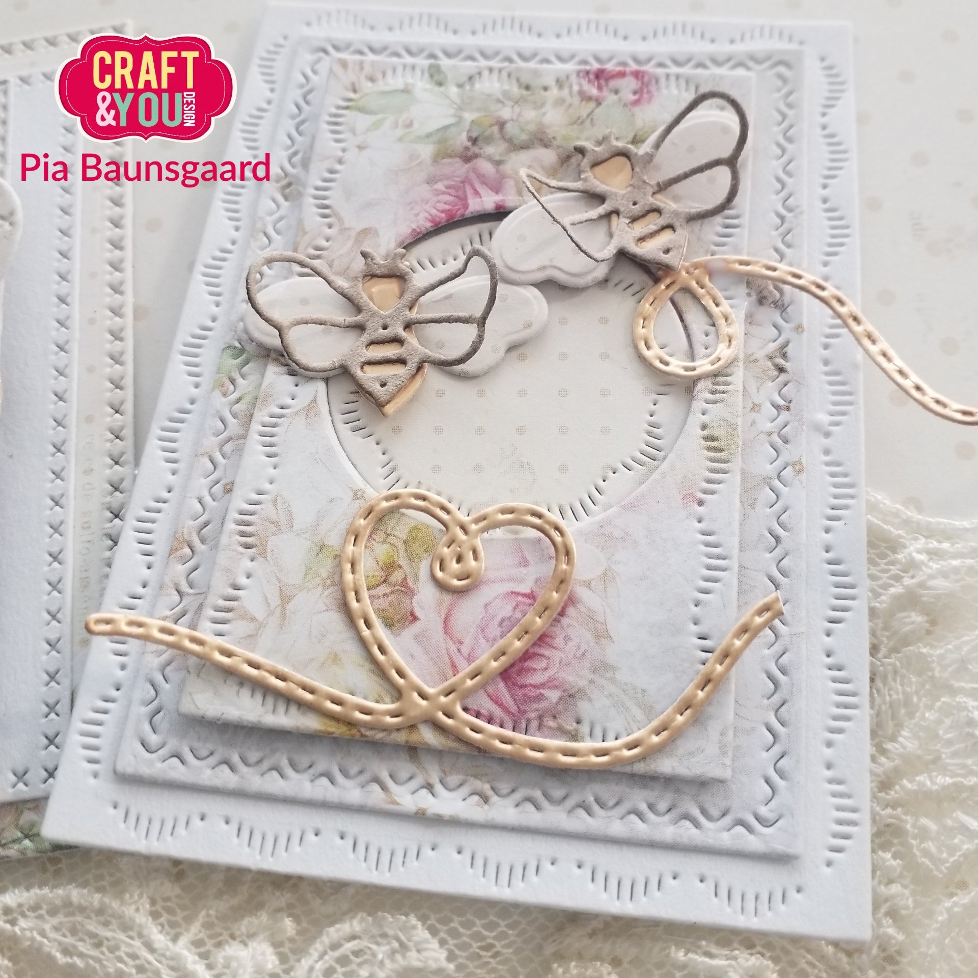 Craft and You - Dies - Bee Honey Set