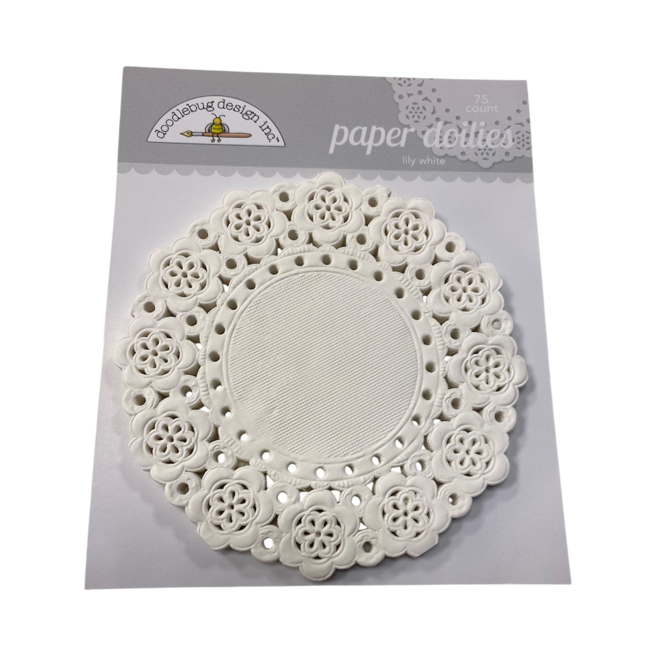 Doodlebug - Paper Doilies - Lily White