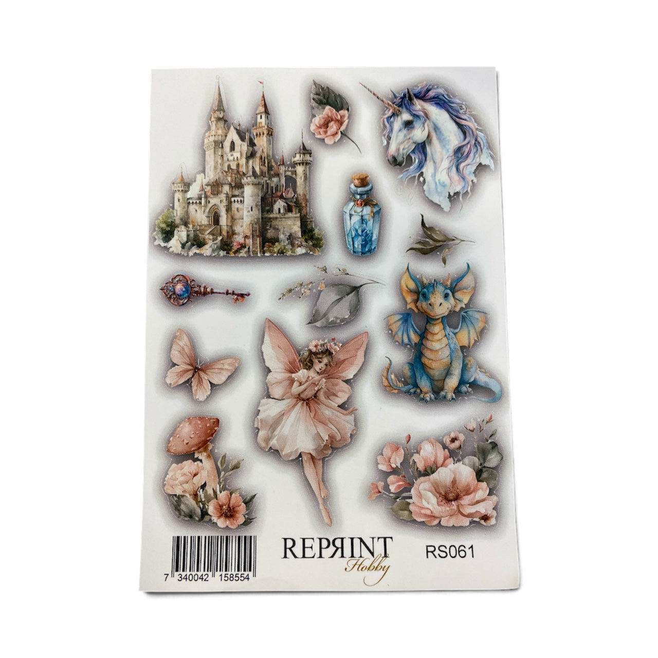 Reprint - Hidden Magic - Paper Stickers