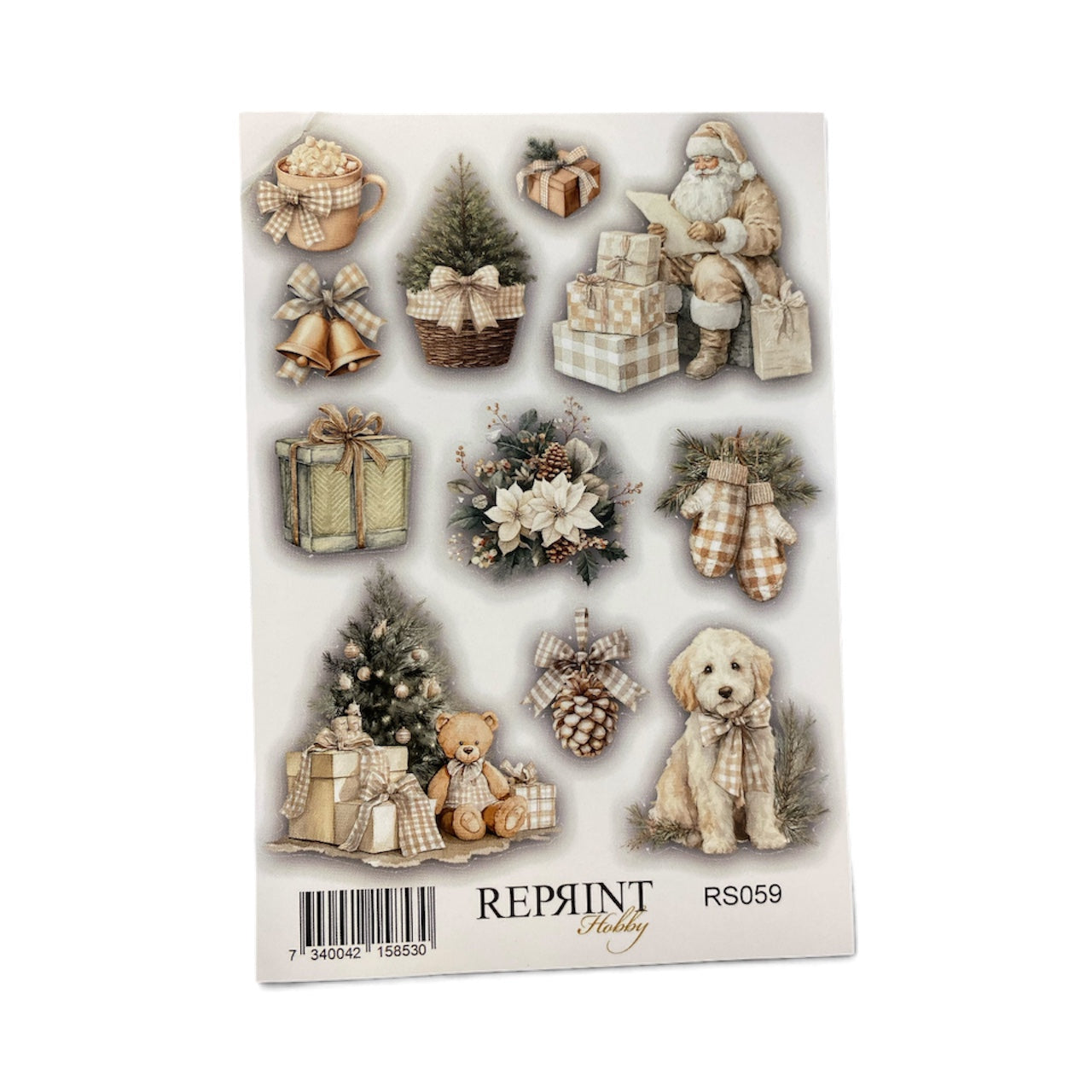 Reprint - Cozy Christmas - Paper Stickers