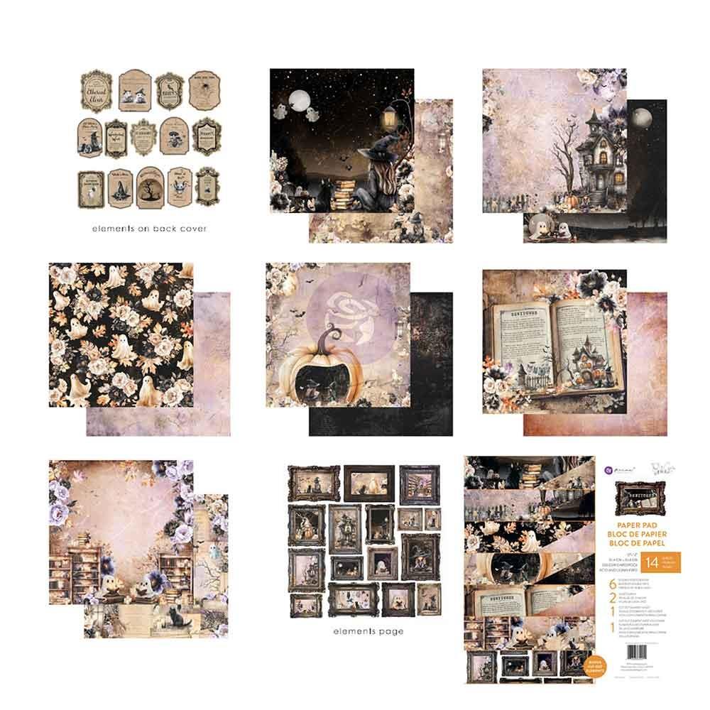Prima Marketing - Bewitched 12 x 12 Paper Pad