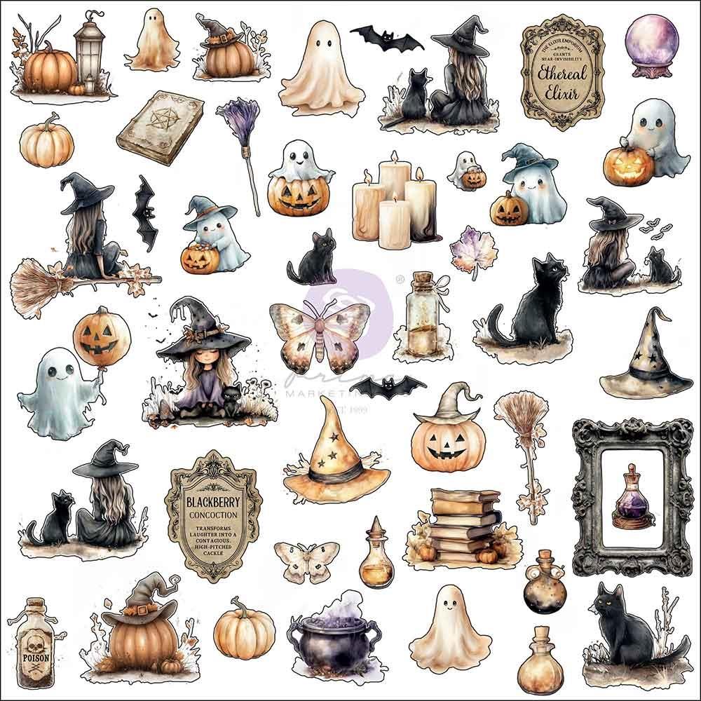 Prima Marketing - Bewitched Boo-tiful Bits Ephemera