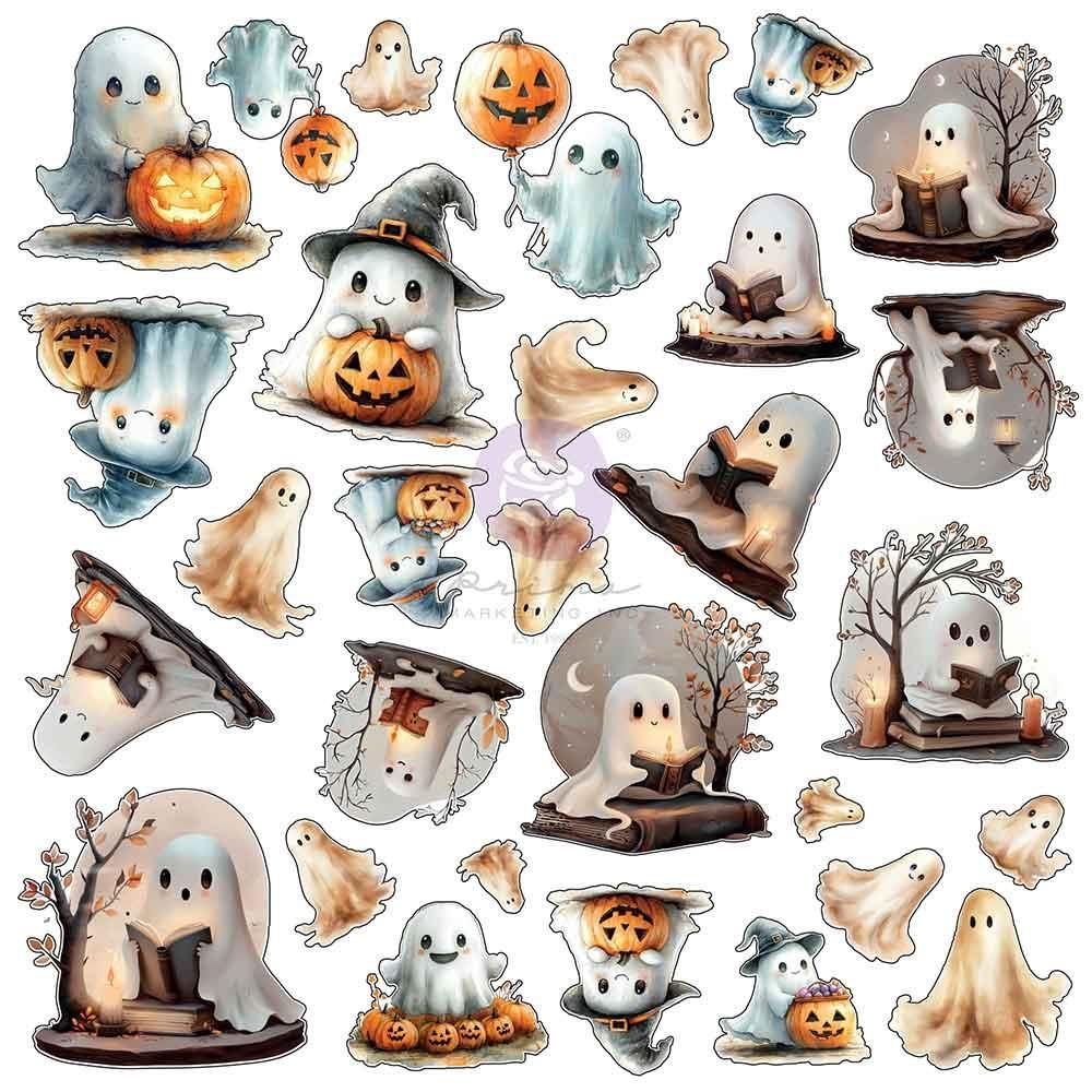 Prima Marketing - Bewitched The Boo Crew Vellum Ephemera