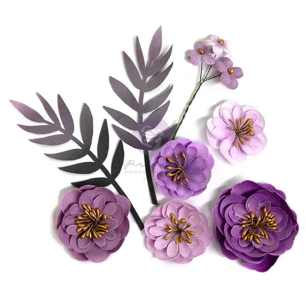 Prima Marketing - Bewitched -  Enchanted Violet Flowers